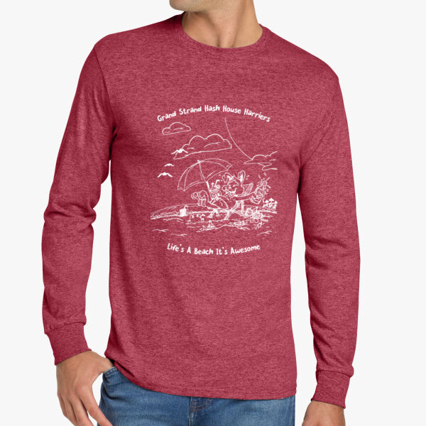 Life's A Beach Long Sleeve T-Shirt Thumbnail