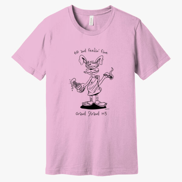 69 and Feelin' Fine Unisex T-Shirt
 Thumbnail