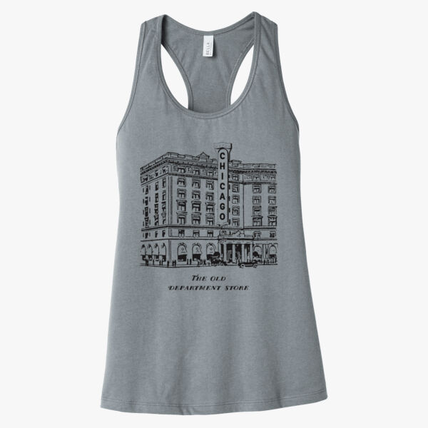 I Used To Work In Chicago - Women's Jersey Racerback Tank Thumbnail